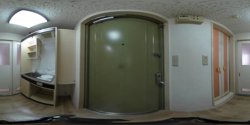 パノラマ画像玄関