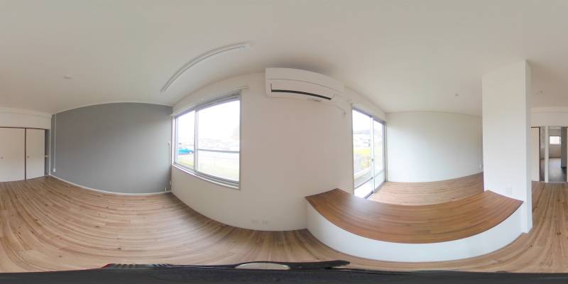 パノラマ画像リビング