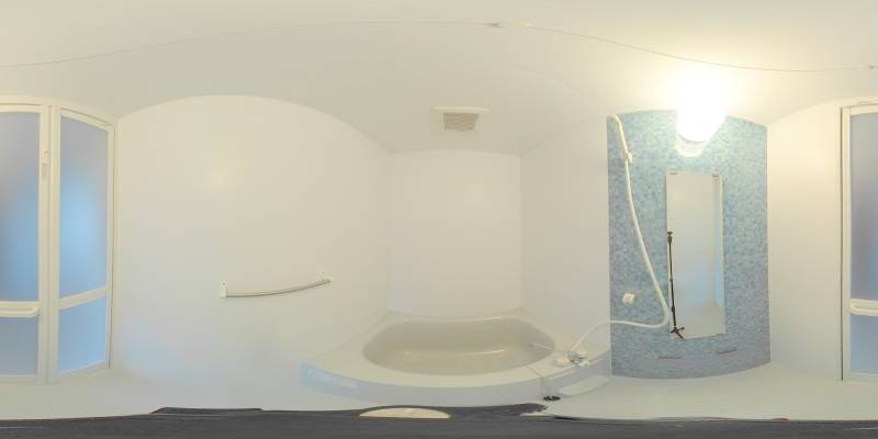 パノラマ画像バスルーム