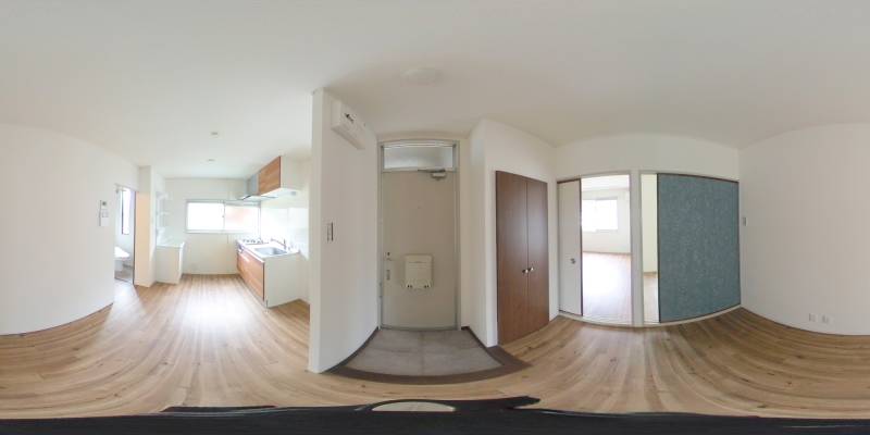 パノラマ画像玄関