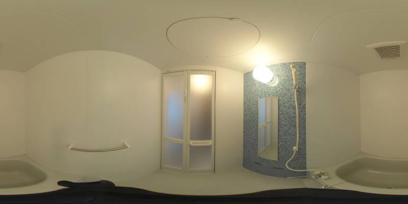 パノラマ画像バスルーム