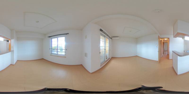 パノラマ画像リビング