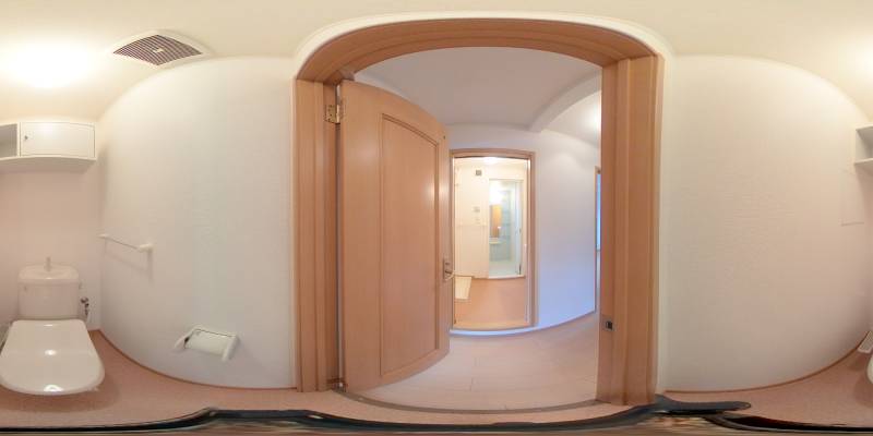 パノラマ画像トイレ