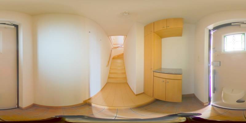 パノラマ画像玄関