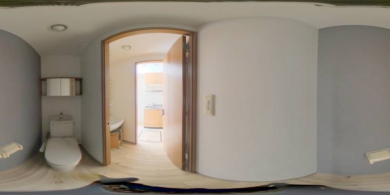 パノラマ画像トイレ