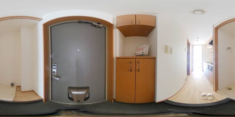 パノラマ画像玄関