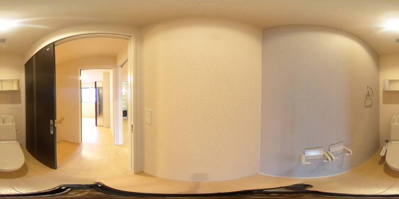 パノラマ画像トイレ