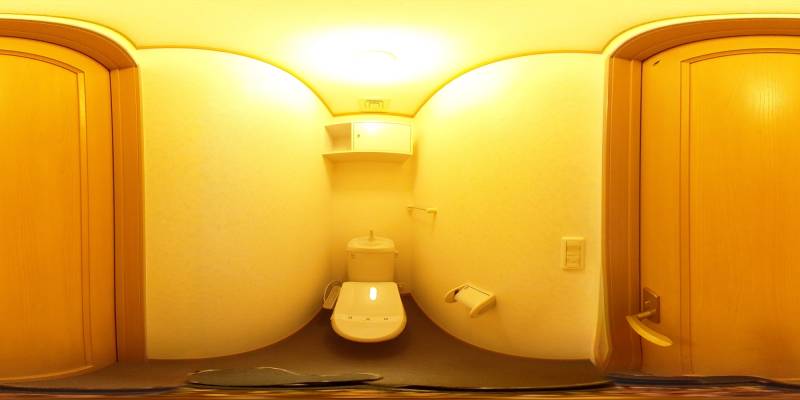 パノラマ画像トイレ