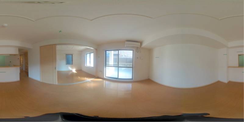 パノラマ画像リビング