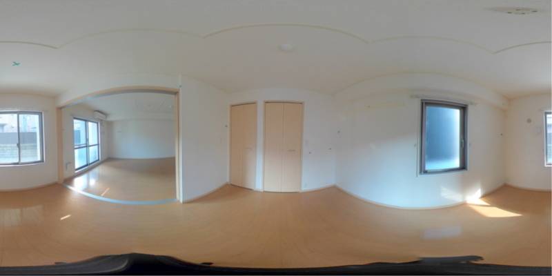 パノラマ画像洋室