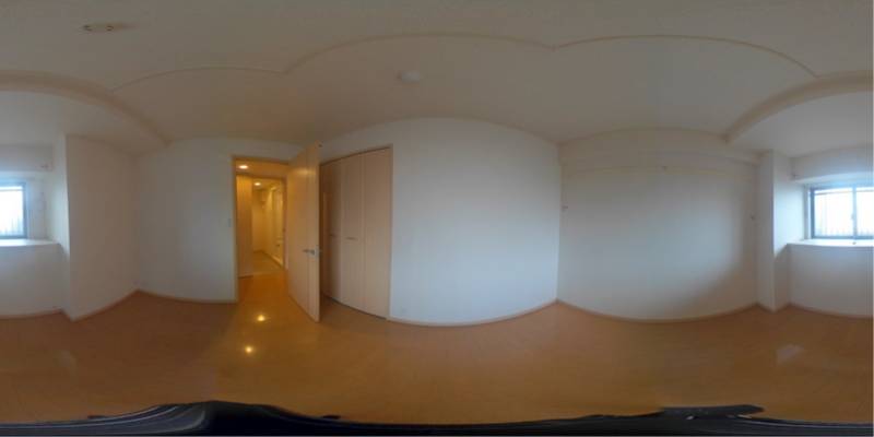 パノラマ画像洋室