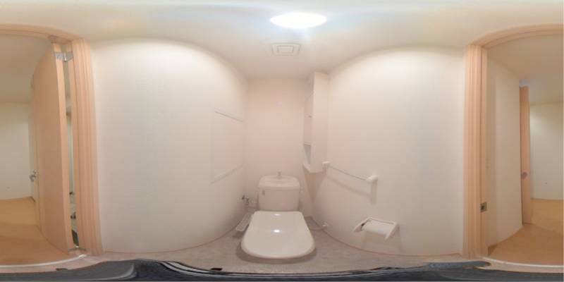 パノラマ画像トイレ