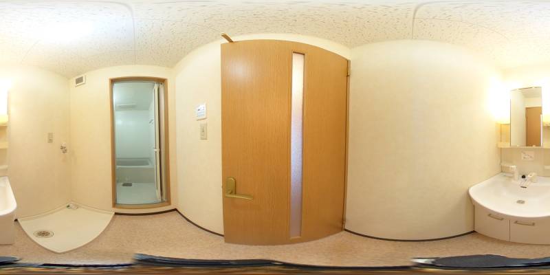 パノラマ画像洗面所