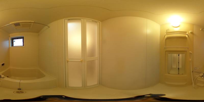 パノラマ画像バスルーム