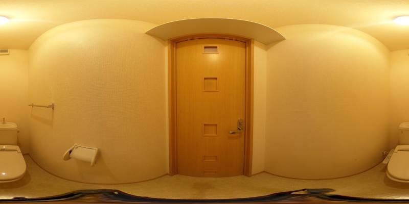 パノラマ画像トイレ