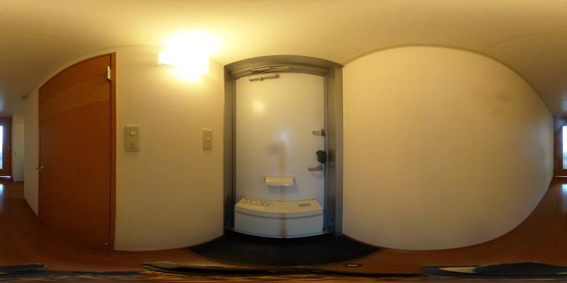 パノラマ画像玄関