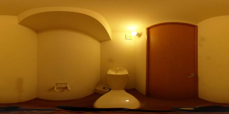 パノラマ画像トイレ