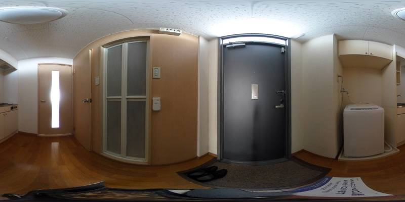 パノラマ画像玄関