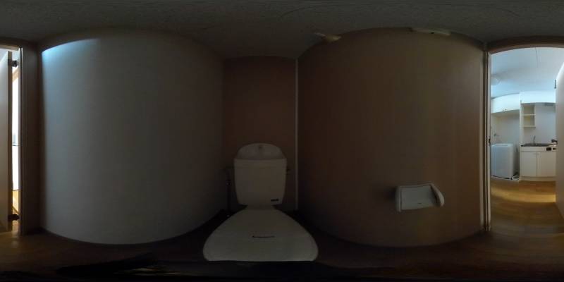 パノラマ画像トイレ