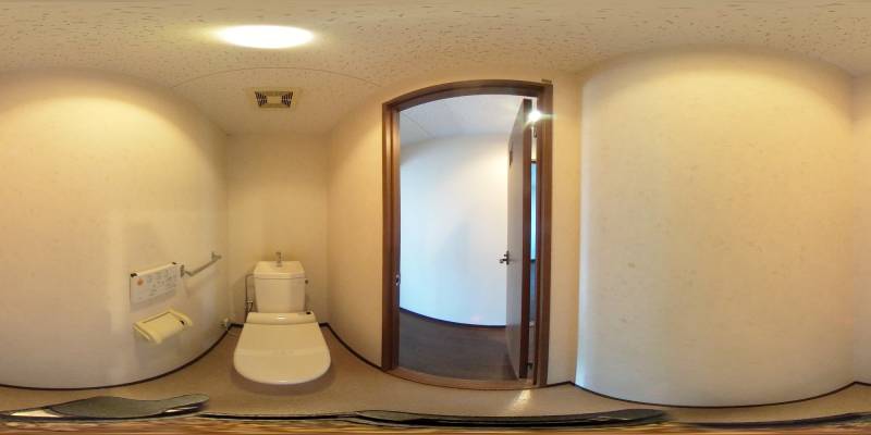 パノラマ画像トイレ