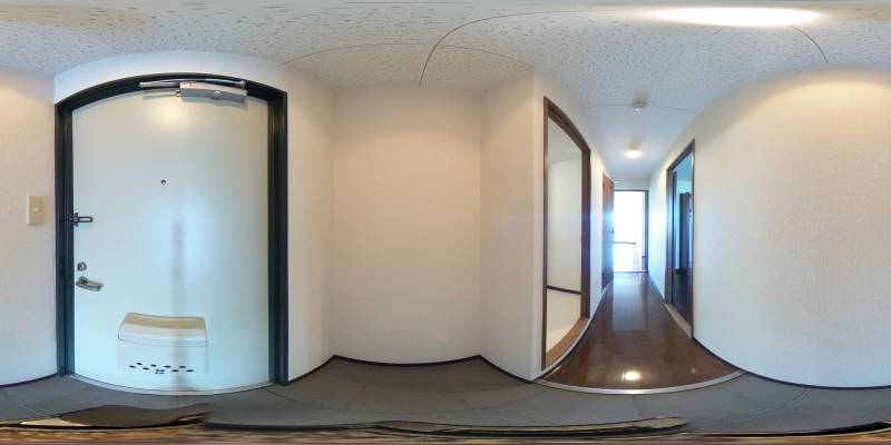 パノラマ画像玄関