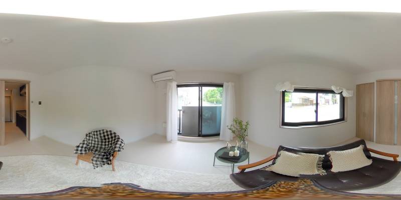 パノラマ画像洋室