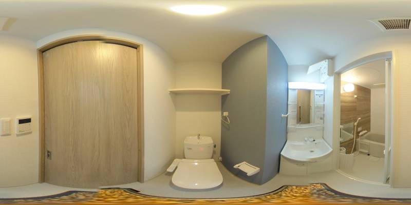 パノラマ画像トイレ