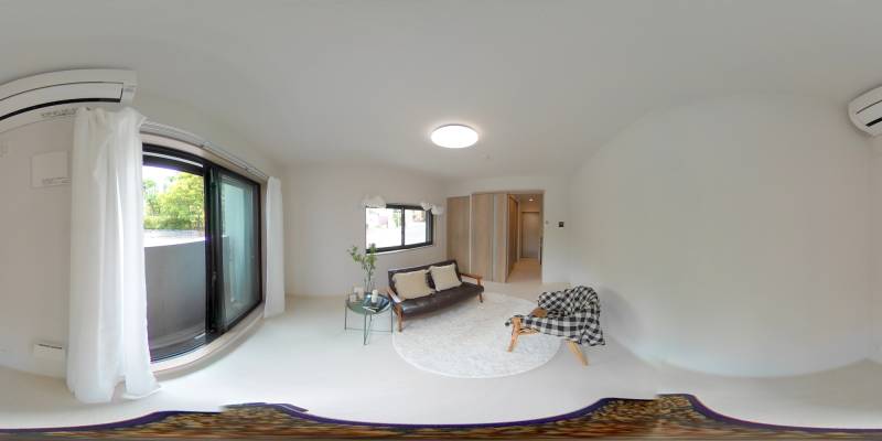 パノラマ画像洋室