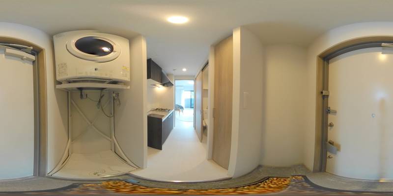 パノラマ画像玄関