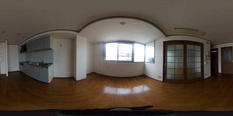 パノラマ画像リビング