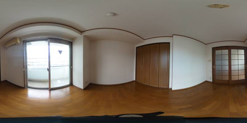 パノラマ画像洋室