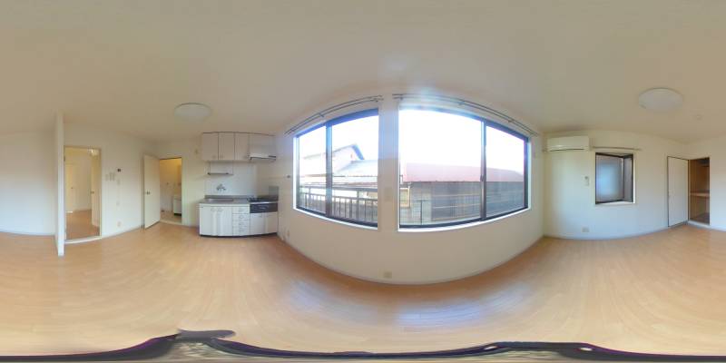 パノラマ画像リビング