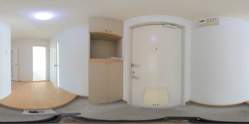 パノラマ画像玄関