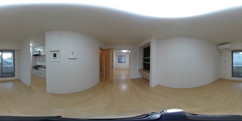 パノラマ画像リビング