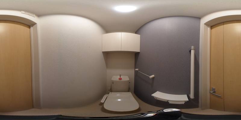 パノラマ画像トイレ