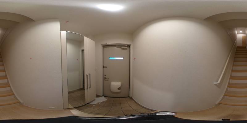 パノラマ画像玄関