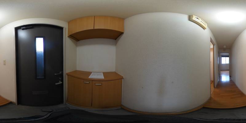 パノラマ画像玄関