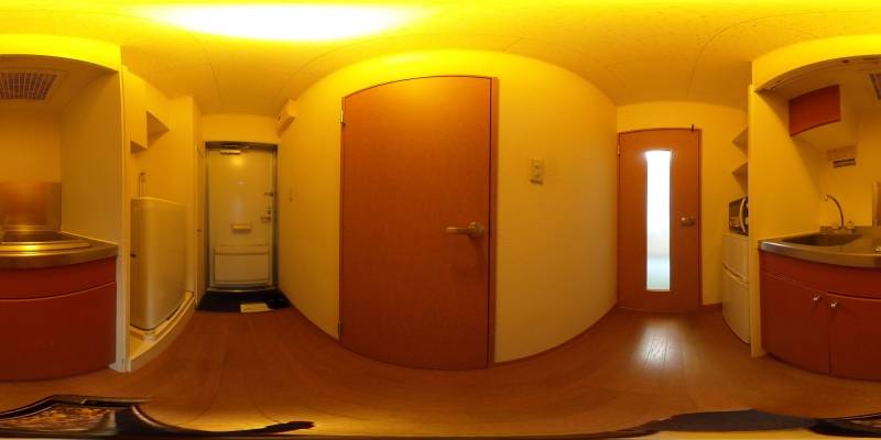 パノラマ画像キッチン