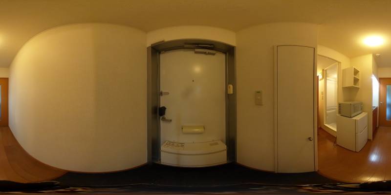 パノラマ画像玄関