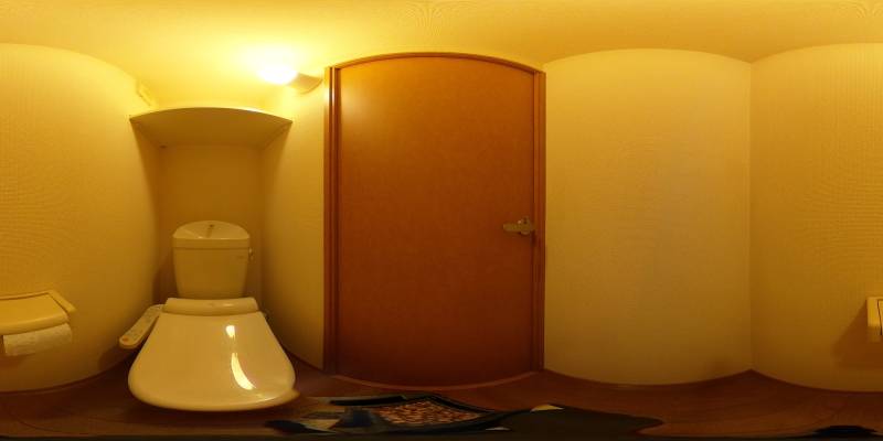 パノラマ画像トイレ