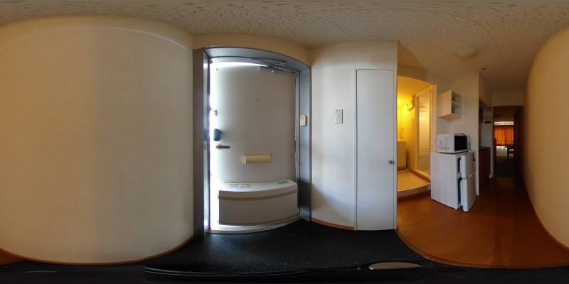 パノラマ画像玄関