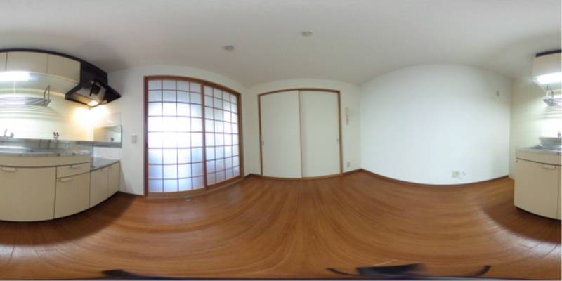 パノラマ画像キッチン