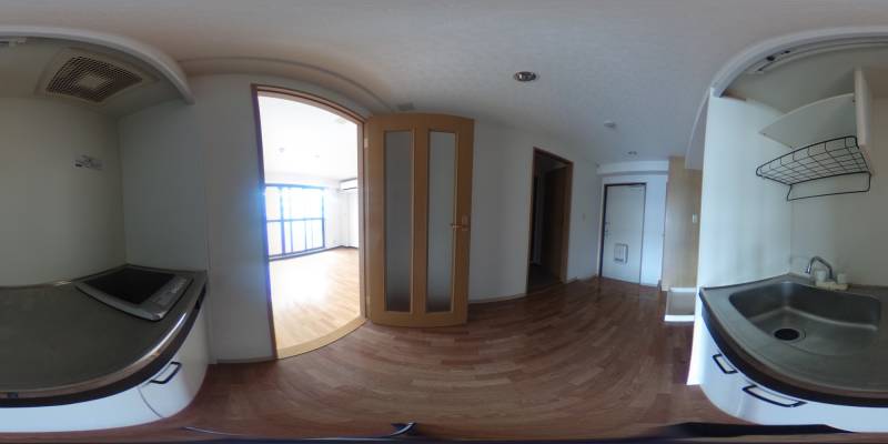 パノラマ画像キッチン