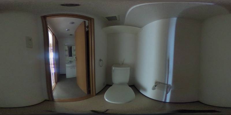 パノラマ画像トイレ