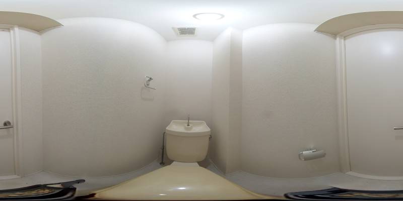 パノラマ画像トイレ