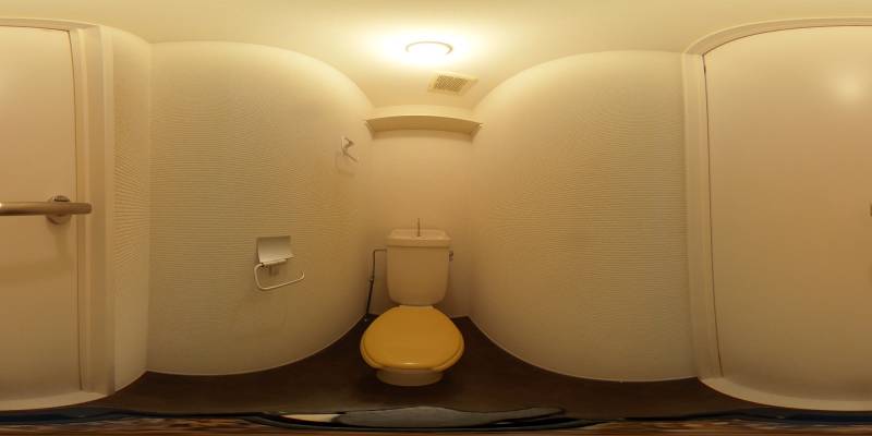 パノラマ画像トイレ