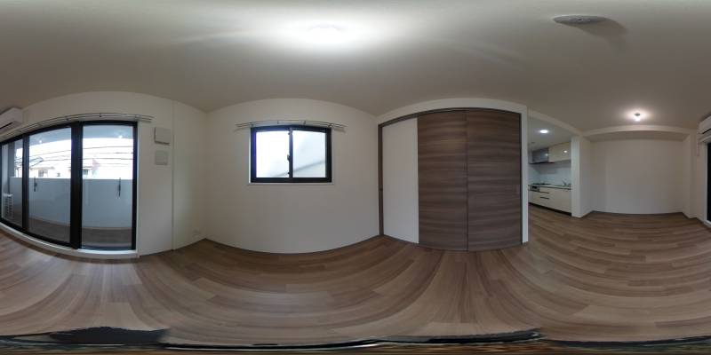 パノラマ画像リビング