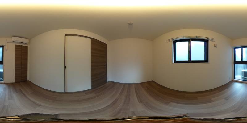 パノラマ画像洋室