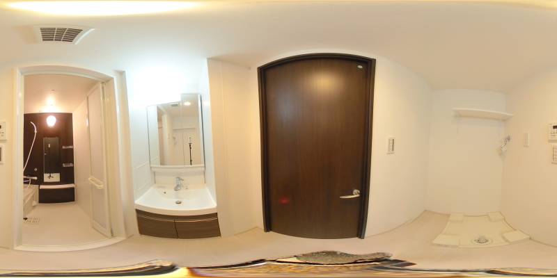 パノラマ画像洗面所