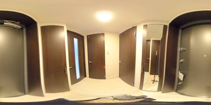 パノラマ画像玄関